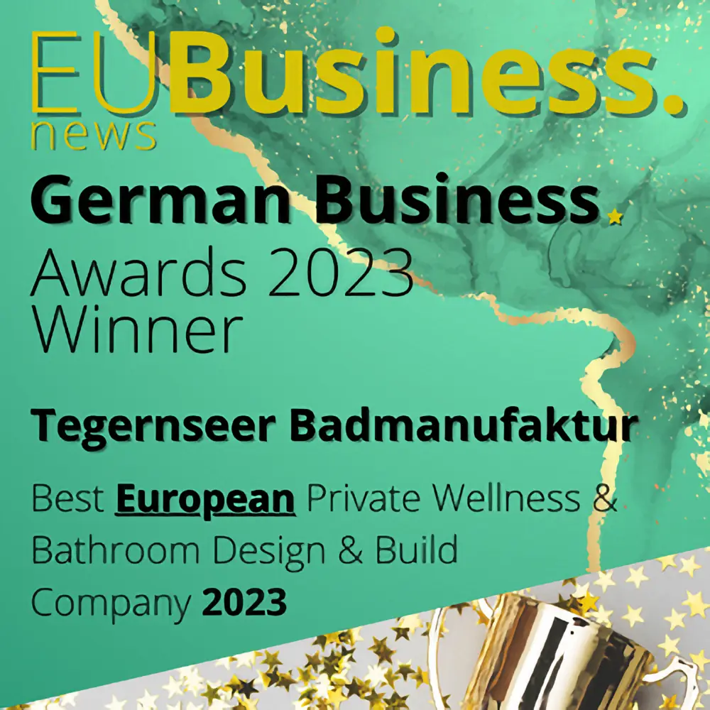 BAW23_1000webp Tegernseer Badmanufaktur Auszeichnung EU Business Award Bestes Unternehmen für private Badezimmer und Wellnessbereiche 2023