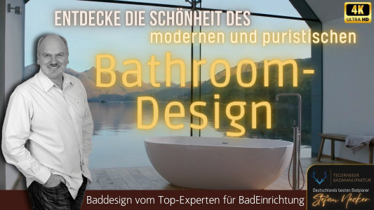 Moderne Bad-Designs von Stefan Necker - Herausragendes Baddesign von Deutschlands Top-BadExperten