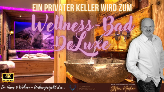 Privater Wellness Keller im ChaletStyle mit Altholz- und Alm- Flair 🦌 ein Badezimmer zum Entspannen🥂