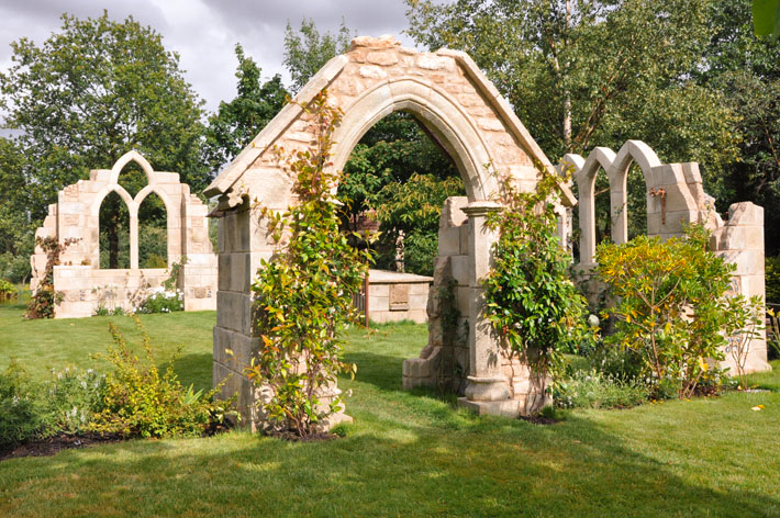 Gartenruine