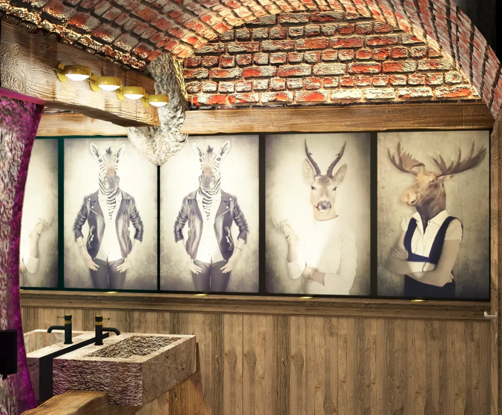 Gastronomie Toiletten Design