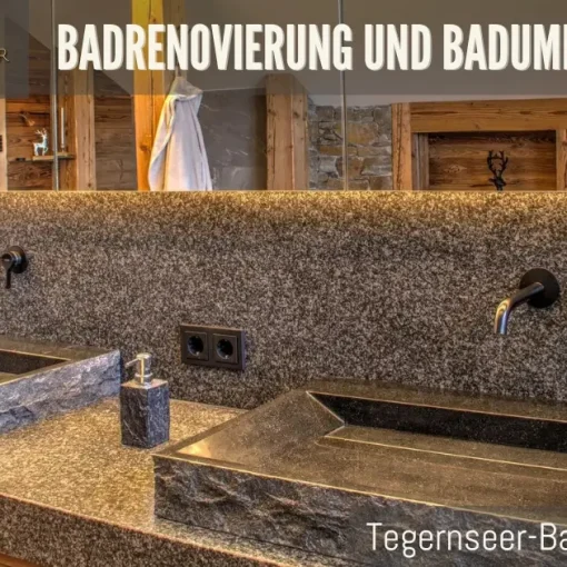 Badrenovierung und Badumbau in Prien Badplanung, Badsanierung Badmodernisierung