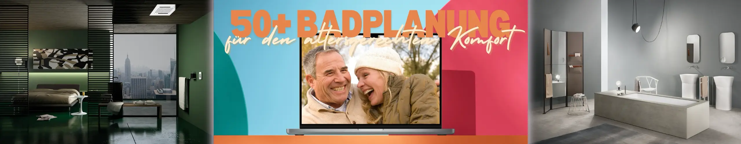 barrierefreie Badplanung 50+ Badezimmer