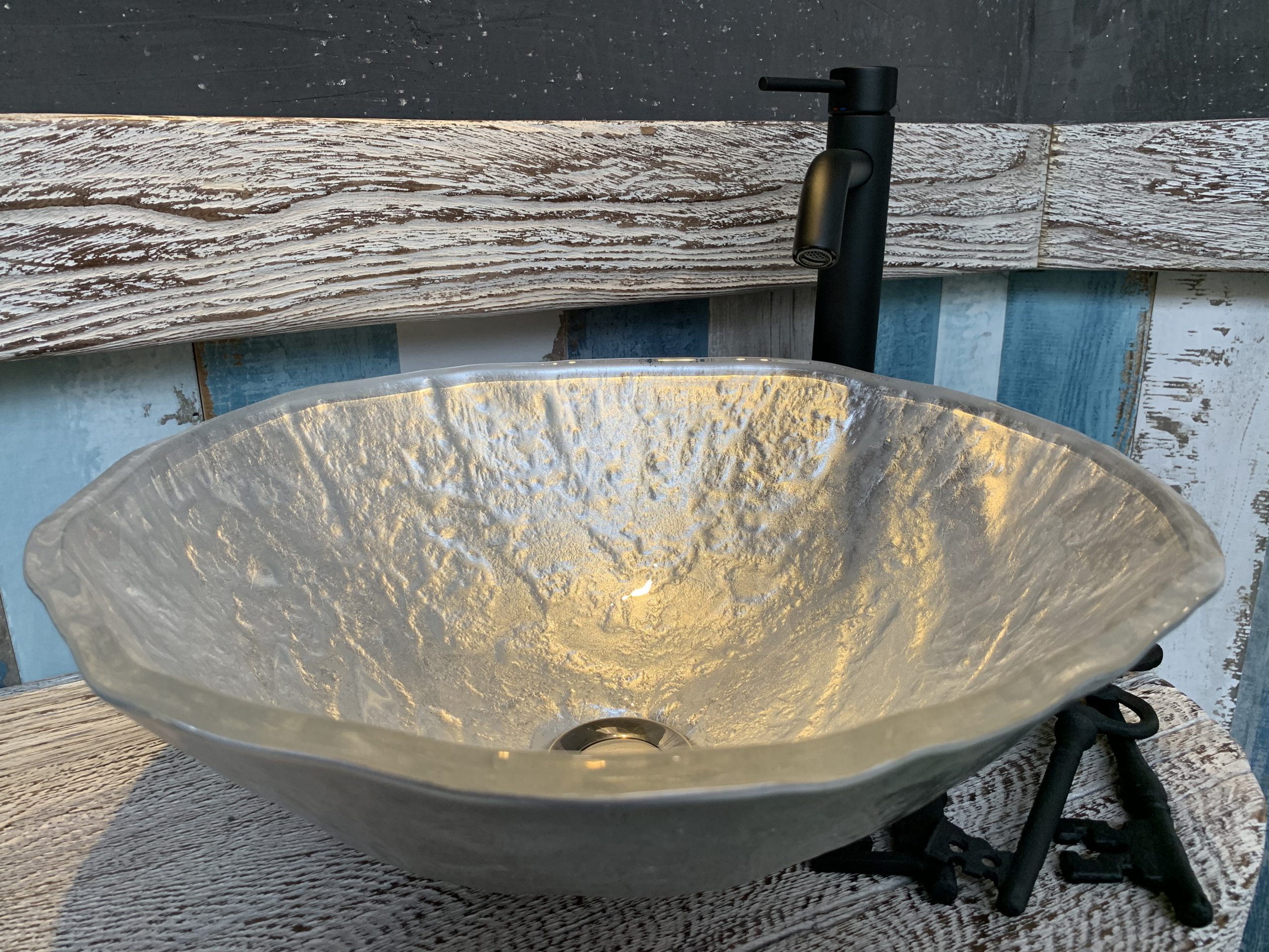 Waschtisch Silber