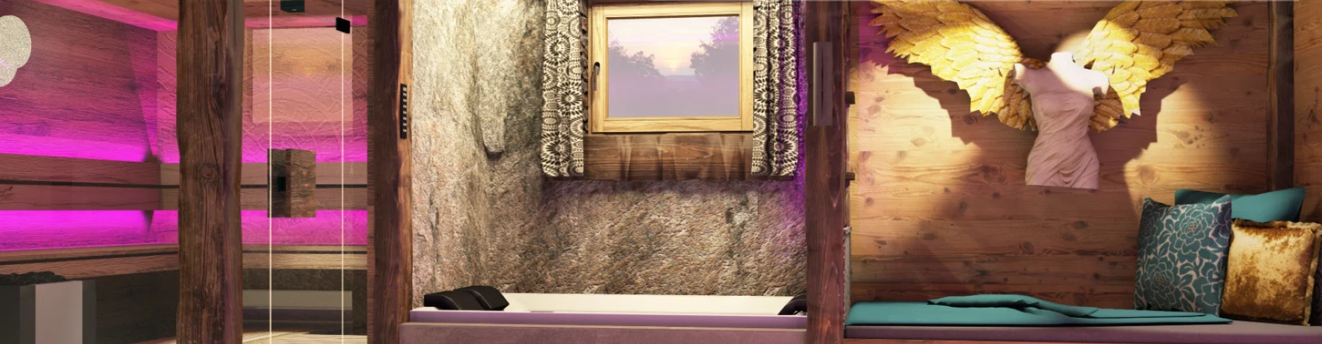 Wellnessbereich & Homespa Privater Wellness - Wellnessplanung mit Weitblick