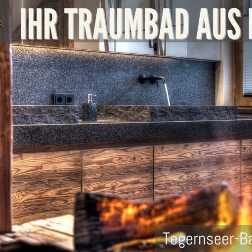 Luxuriöses Badezimmer gestaltet von Tegernseer Badmanufaktur in München